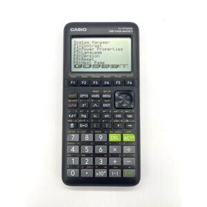 Casio fx-9750GIII Graphing Calculator w/ Cover Works USB Power Battery No Cord